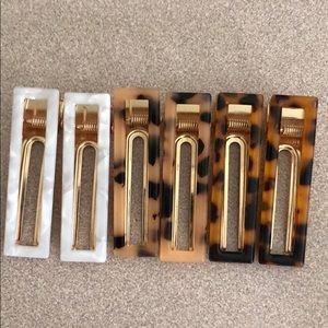 ANTHROPOLOGIE HAIR CLIPS
